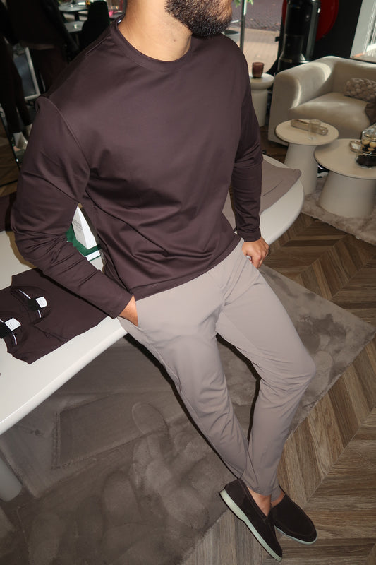 Espresso Shiny Longsleeve