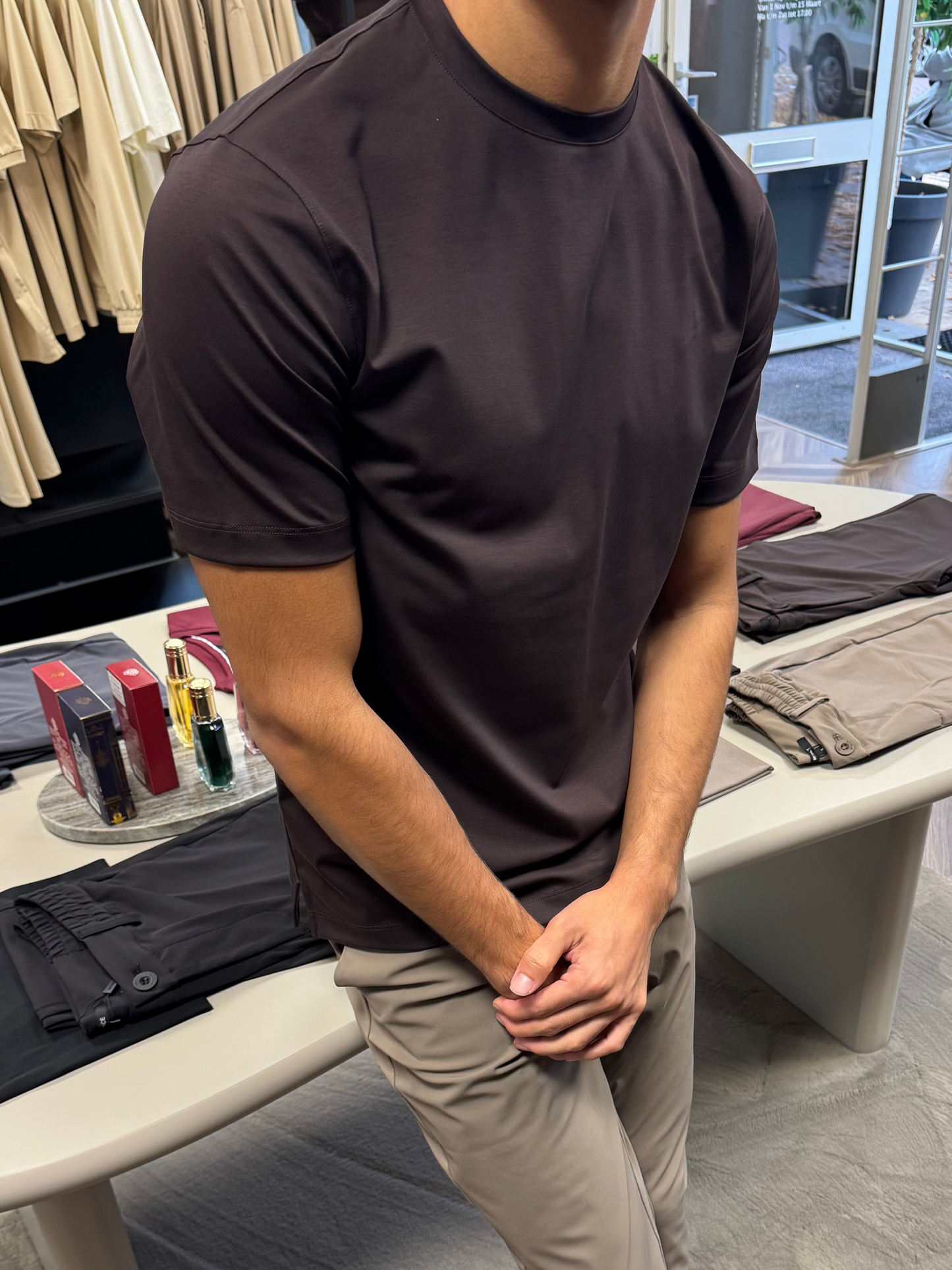 Espresso Shiny Tshirt