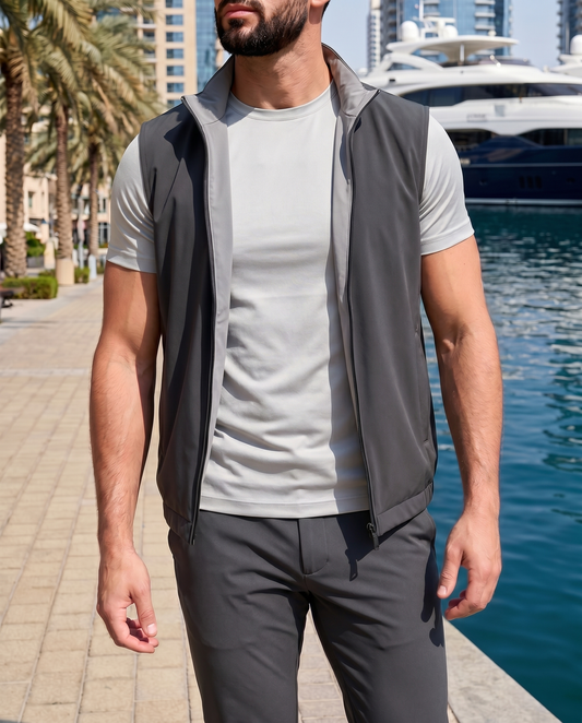 Light Grey Shiny Tshirt
