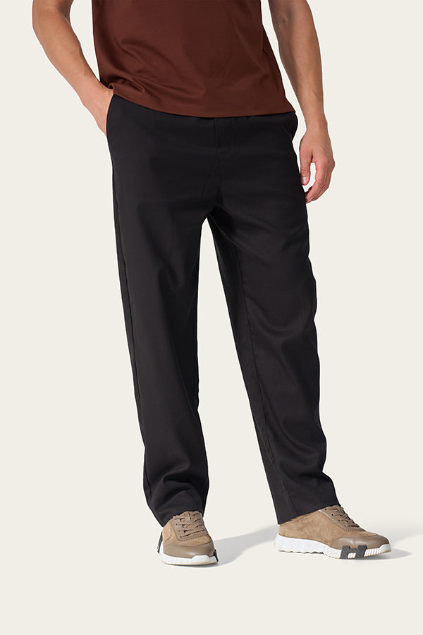 Miio's Loose Black Pantalon