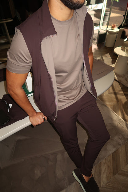 Reversible Espresso Bundle - Gillet + Pantalon + Falcon Shiny T-Shirt