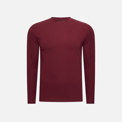 Burgundy Shiny Longsleeve