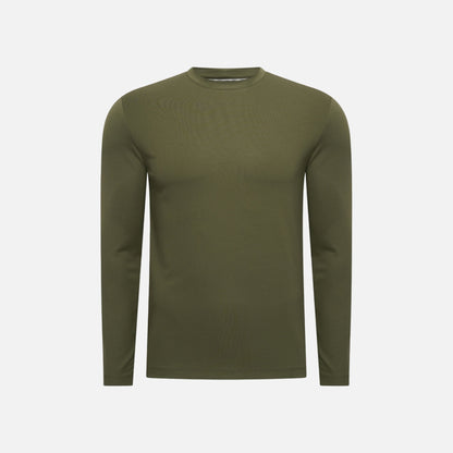 Army Green Shiny Longsleeve