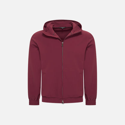 Burgundy Travel Jack Hooded