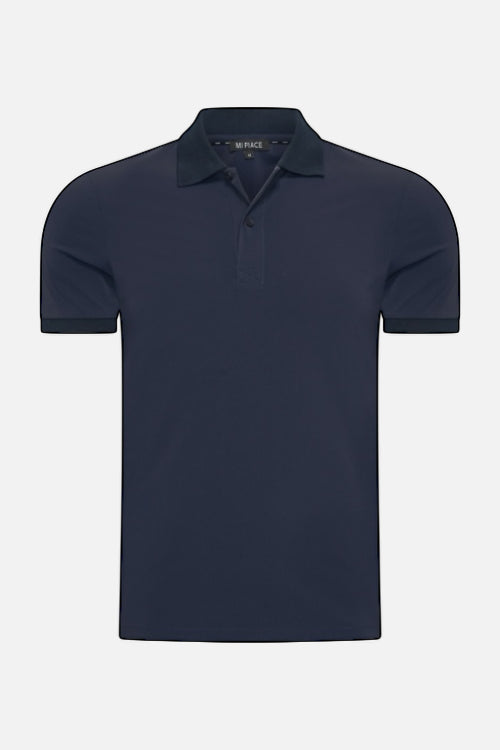 Navy Travel Polo