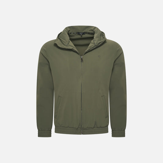 Army Green Travel Jack Hooded