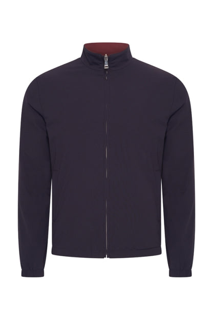 Miio's Burgundy/Navy Reversible Travel Jacket