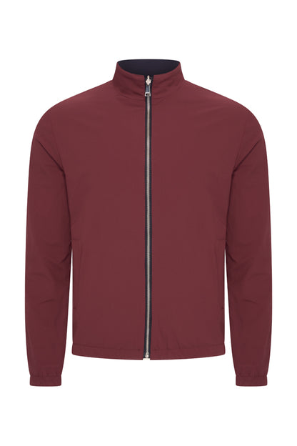 Miio's Burgundy/Navy Reversible Travel Jacket