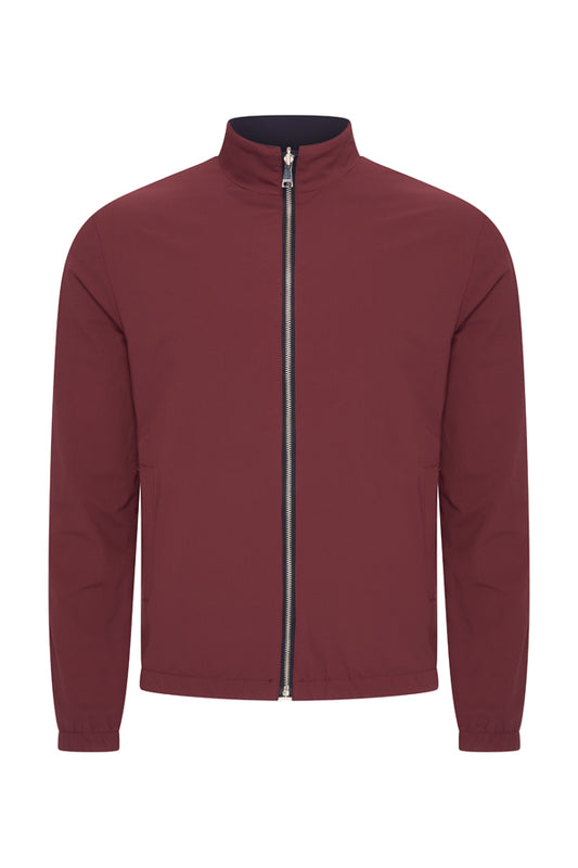 Miio's Burgundy/Navy Reversible Travel Jacket