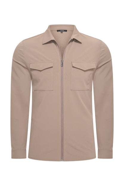 Faclon travel flap pocket jacket