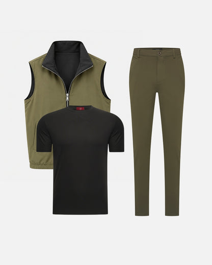 Miio's Olive/Black Reversible Bundle