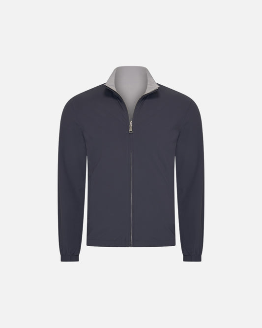Miio's Dark Grey/Elepahant Grey Reversible Travel Jacket