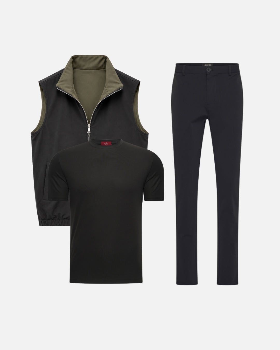 Miio's Triple Black Olive Reversible Bundle