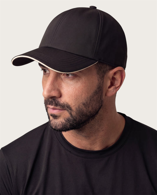 Miio's Black Microfibre Cap