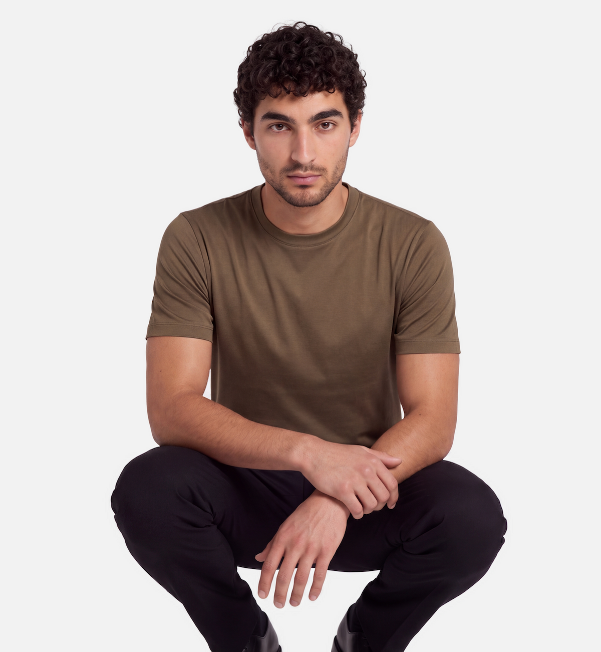 Olive Shiny Tshirt