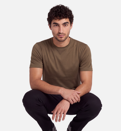 Olive Shiny Tshirt