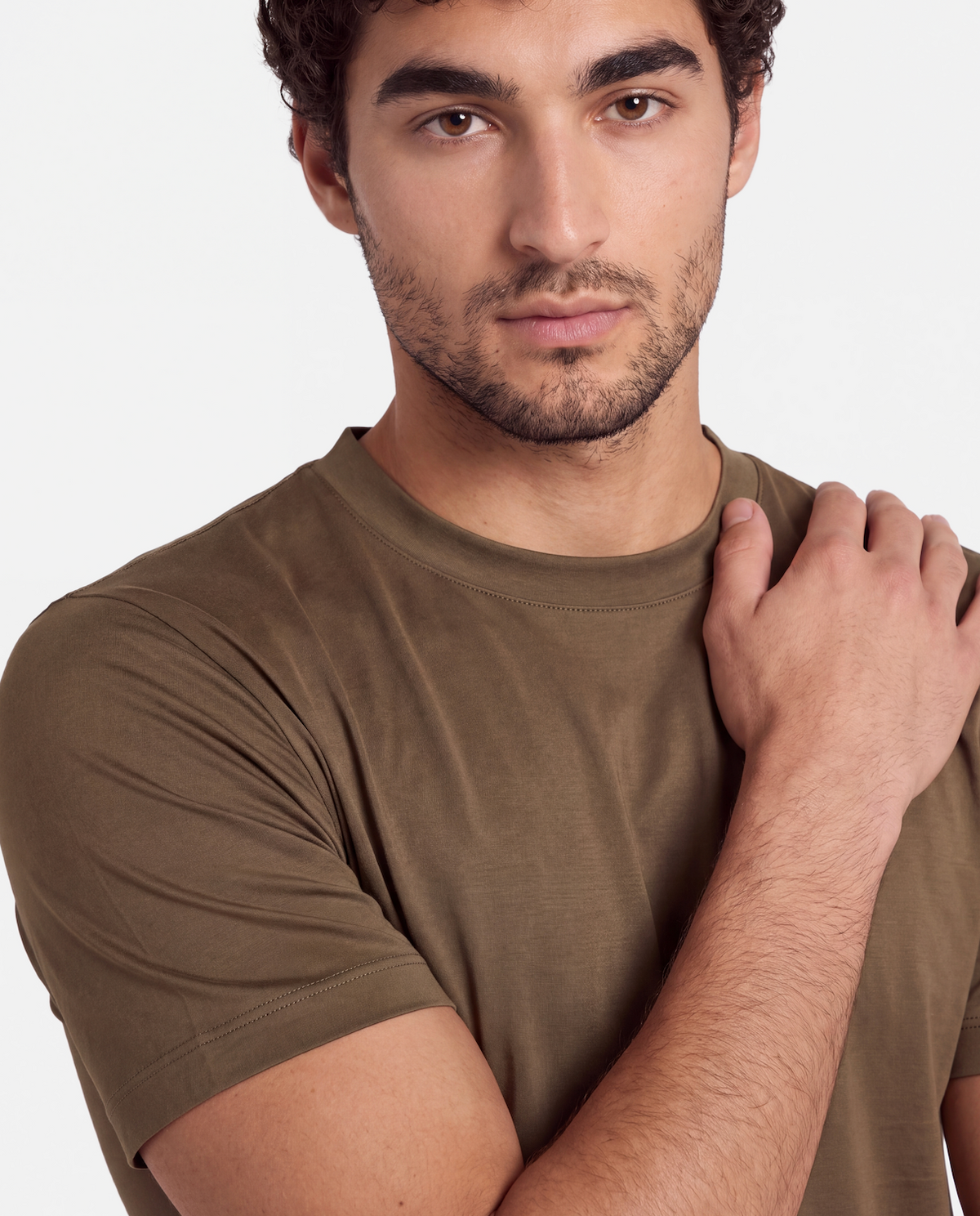 Olive Shiny Tshirt