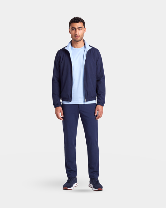 Navy/Baby Blue Bundle - Reversible Jacket + Pantalon