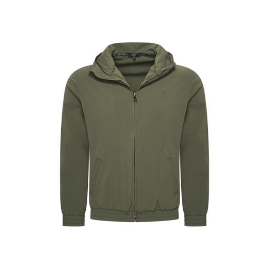 Army Green Travel Jack Hooded
