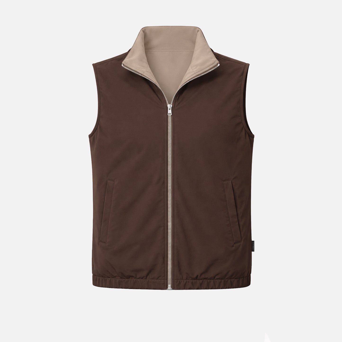 Miio's Espresso/Falcon Reversible Travel Gillet