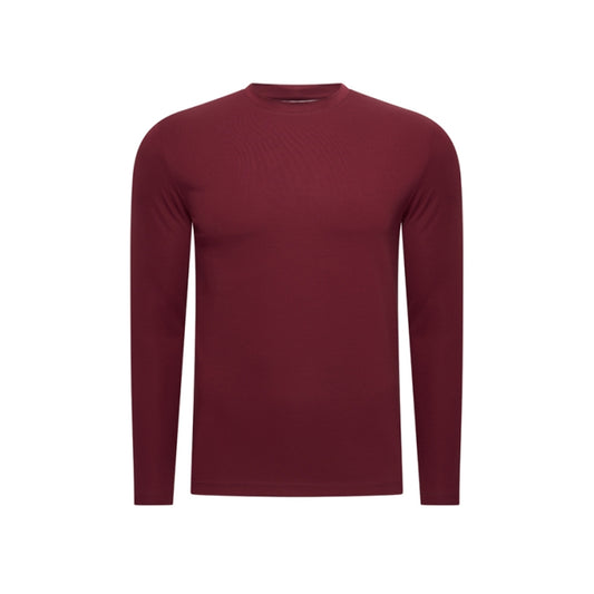 Burgundy Shiny Longsleeve