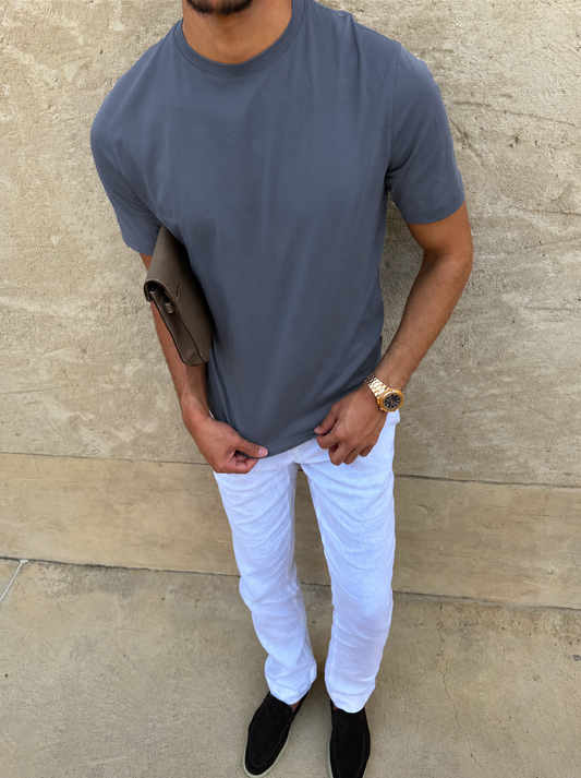 Cloud Blue Shiny Tshirt
