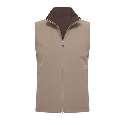 Miio's Espresso/Falcon Reversible Travel Gillet