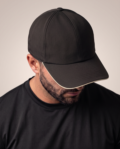 Miio's Black Microfibre Cap