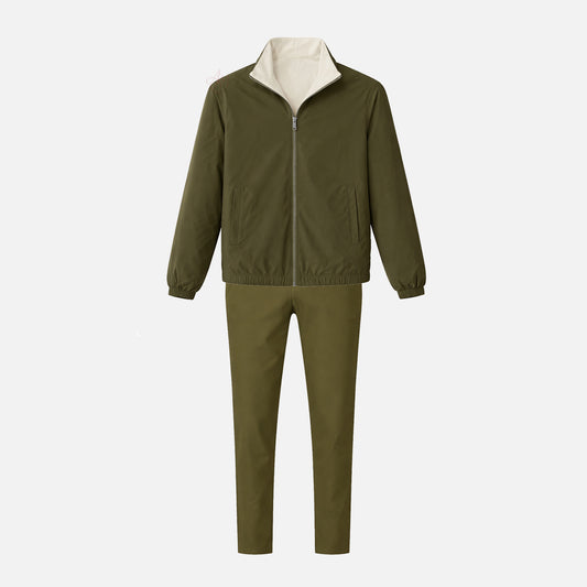 Olive/Kith Bundle - Reversible Jacket + Pantalon