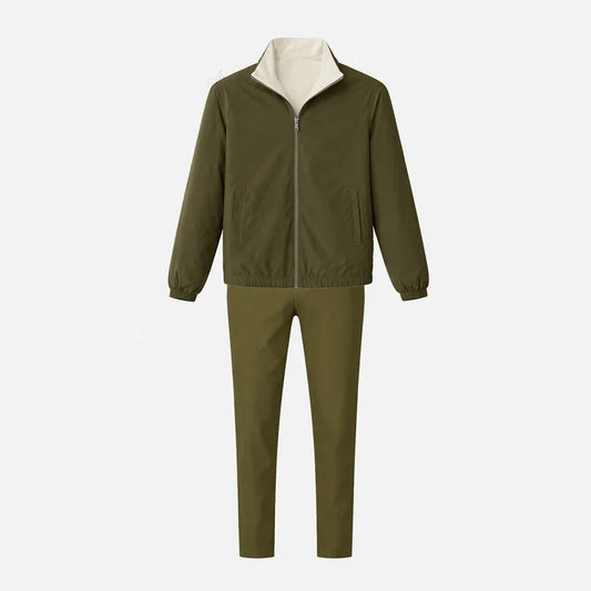 Olive/Kith Bundle - Reversible Jacket + Pantalon