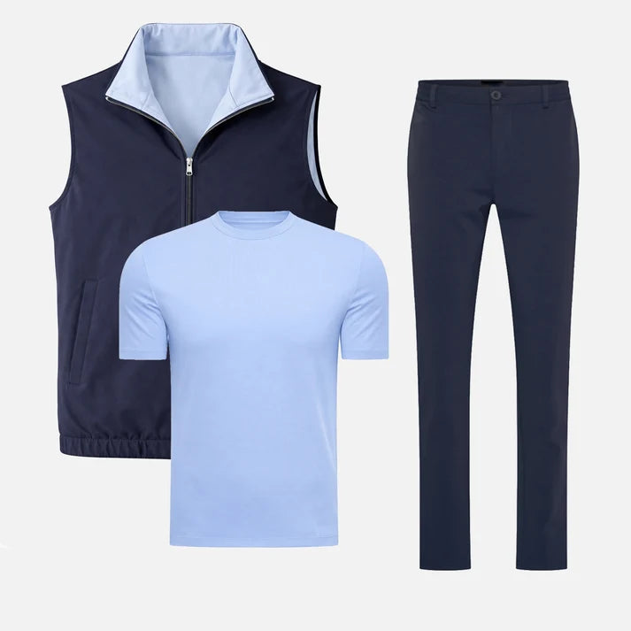 Miio's Reversible Baby Blue/Navy Bundle