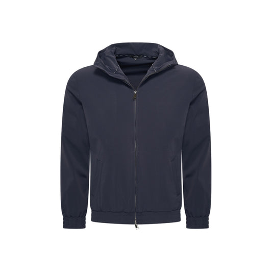 Navy Blue Travel Jack Hooded