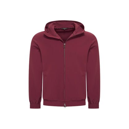 Burgundy Travel Jack Hooded